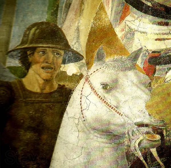 Piero della Francesca the legend of the true cross, detail